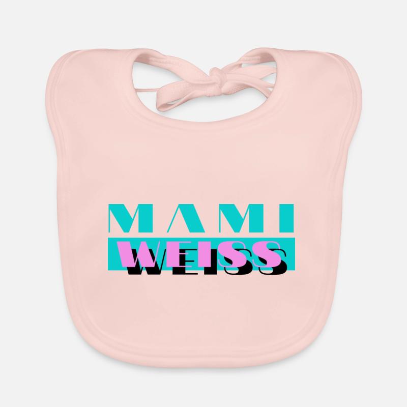 MAMI WIT Bio-slabbetje voor baby's