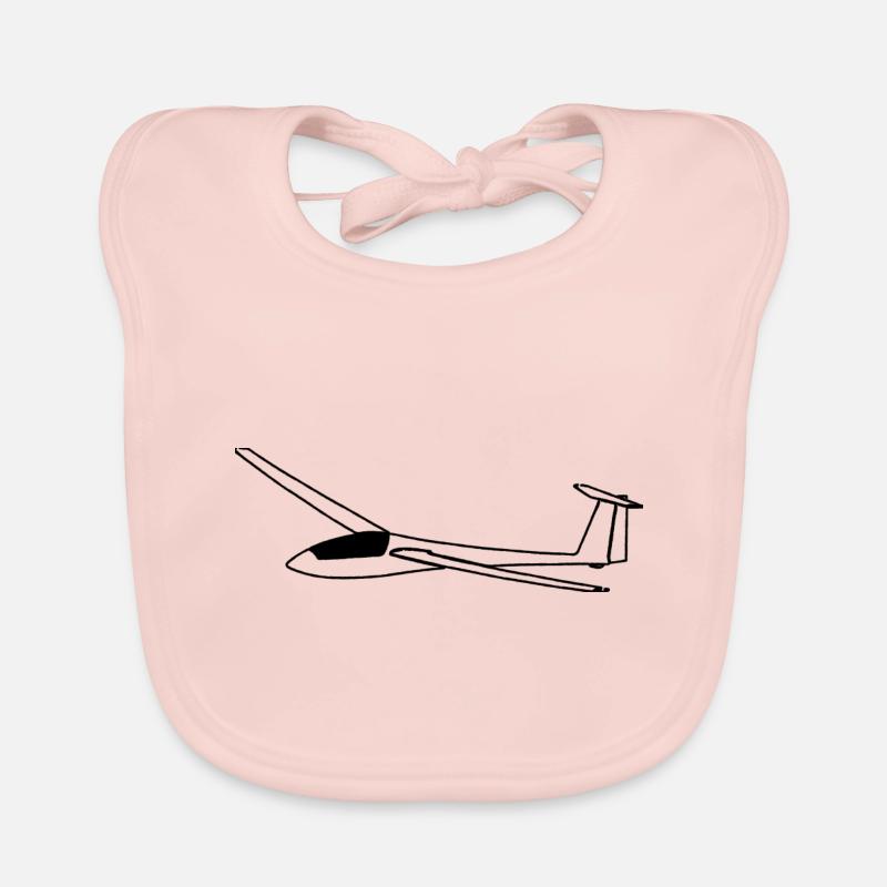 Tshirt Glider Glide Glisse - Bavoir bio Bébé - rose