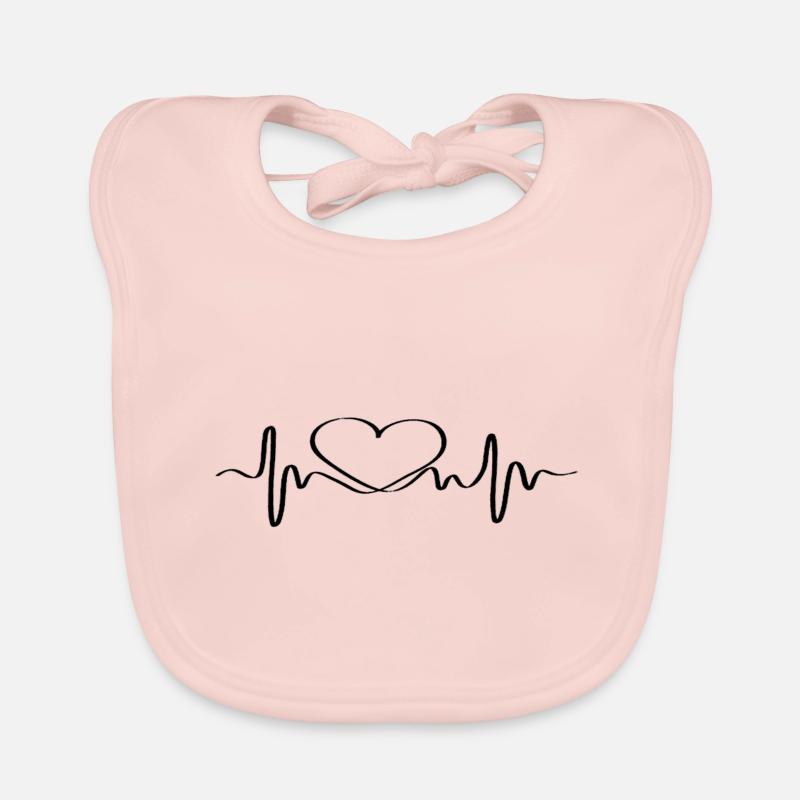 Fréquence d'amour Bavoir bio Bébé