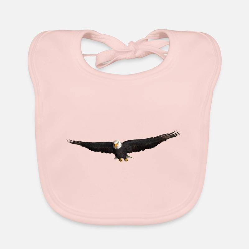 White-tailed Eagle Organic Baby Bibs
