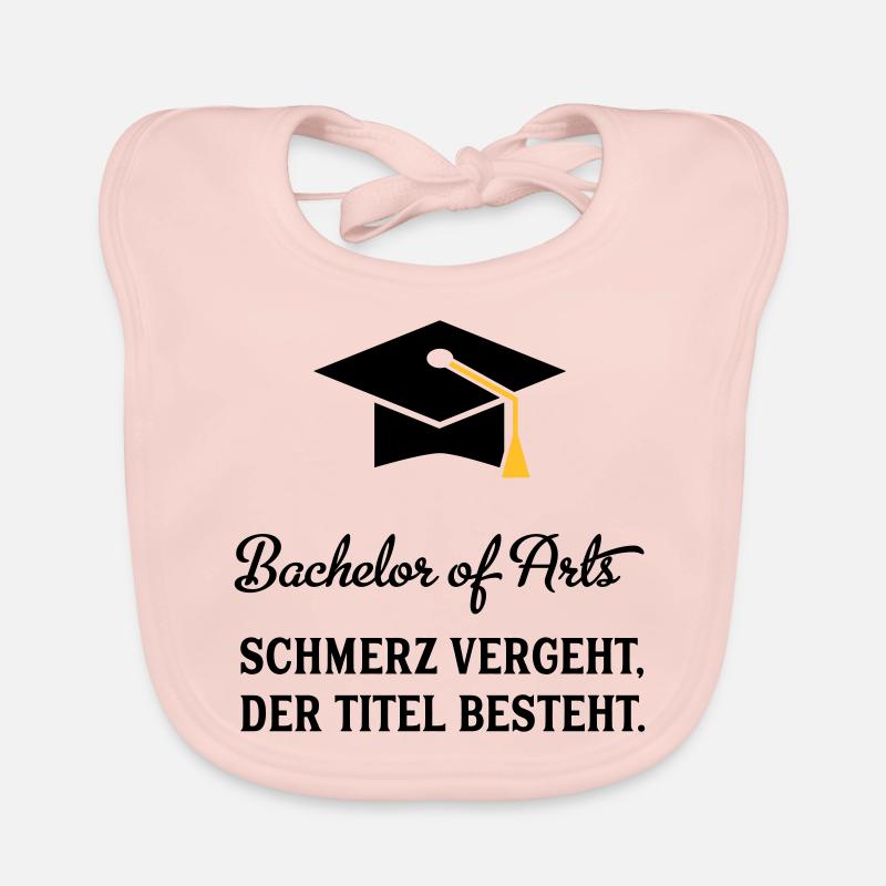 bachelorofarts Baby Bio-Lätzchen