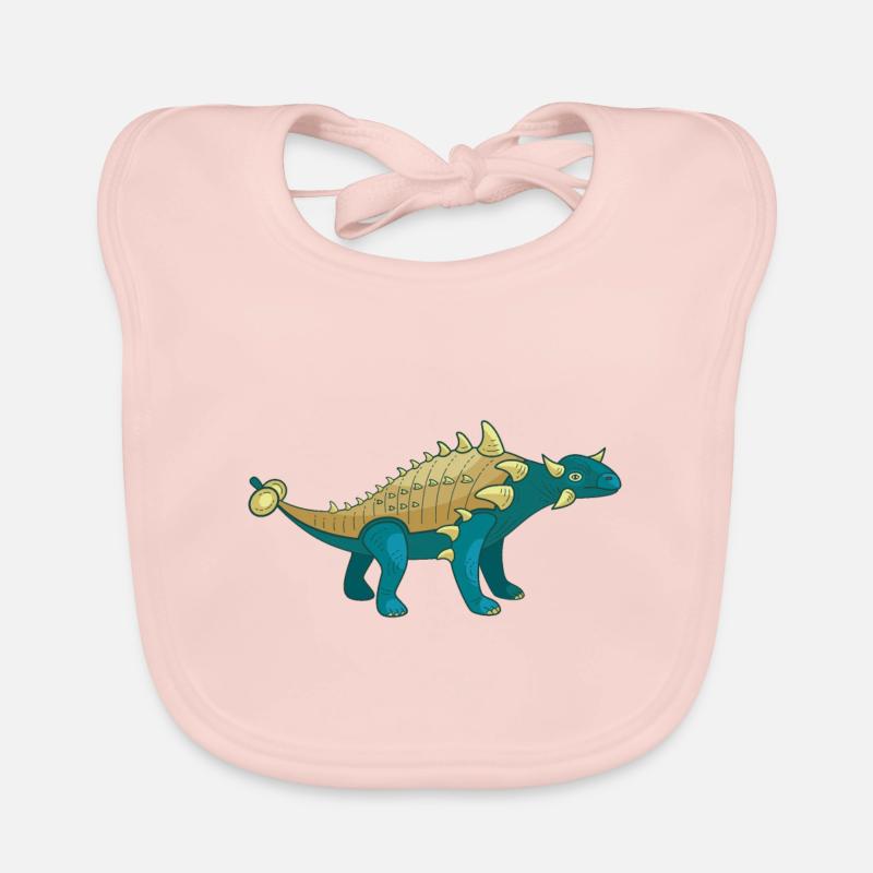 Dinosaurier Ankylosaurus Baby Bio-Lätzchen