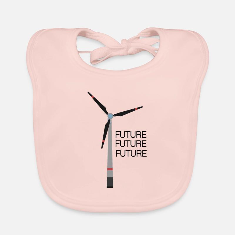 Windrad Baby Bio-Lätzchen