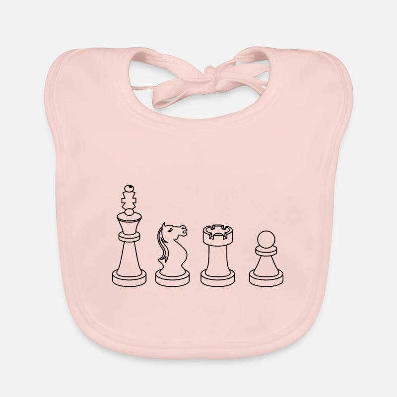 échecs Bavoir bio Bébé