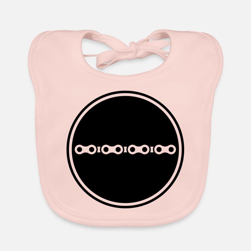 Bicycle Chain Organic Baby Bibs