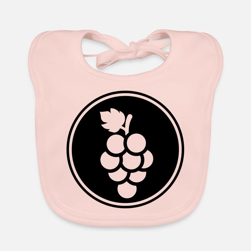 weintrauben Baby Bio-Lätzchen