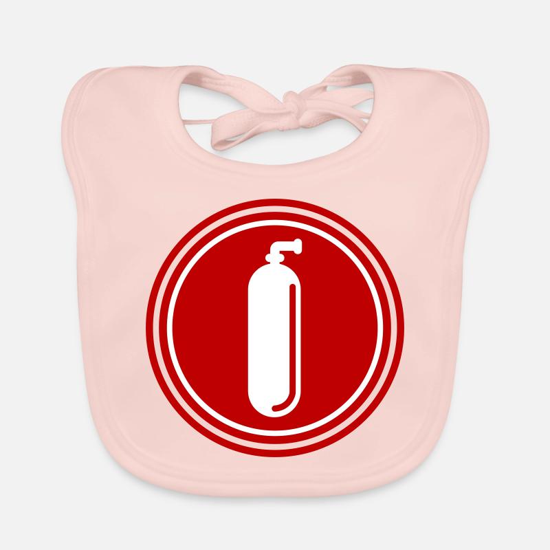 Symbole de plongée à l’oxygène Bavoir bio Bébé