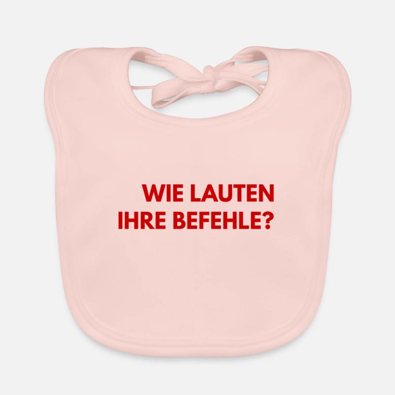 ich brauche Befehle Baby Bio-Lätzchen