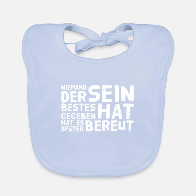 gib dein Bestes Baby Bio-Lätzchen