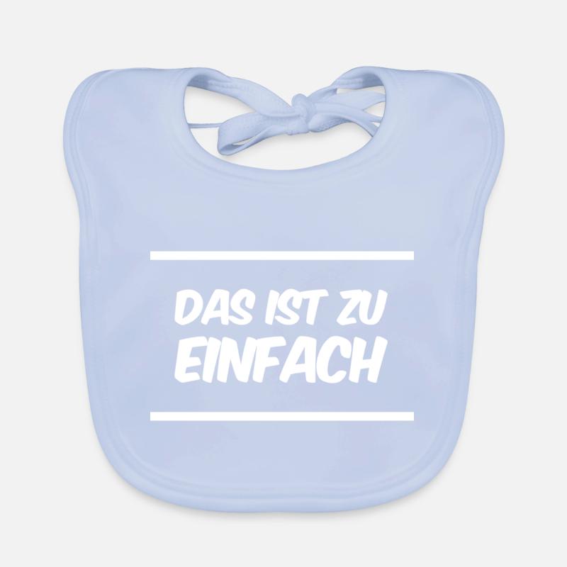 etwas schwerer bitte Baby Bio-Lätzchen