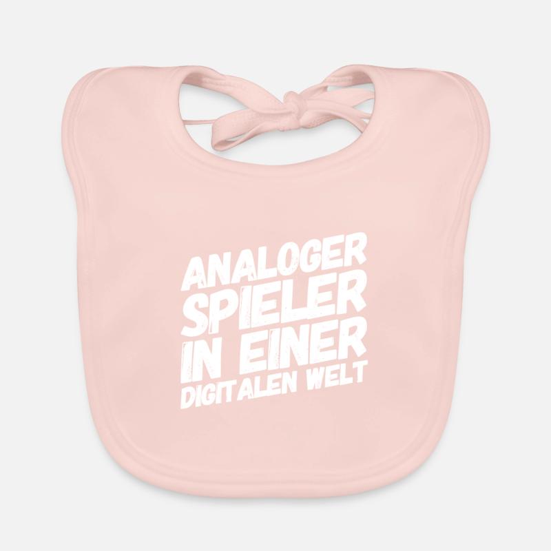 analoger Spieler Baby Bio-Lätzchen