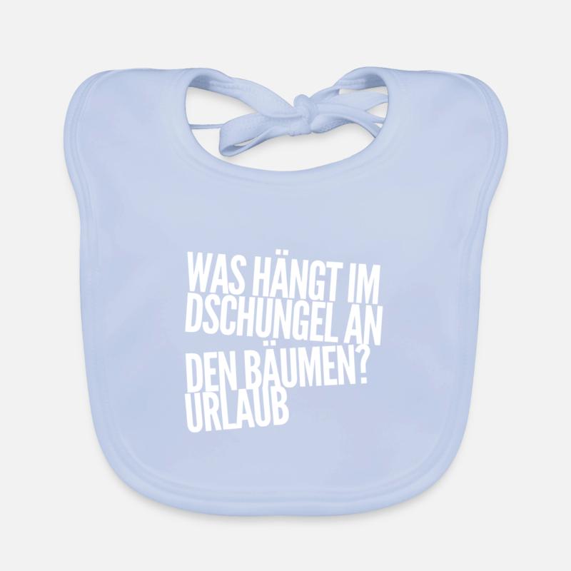 das heißt Urlaub Baby Bio-Lätzchen