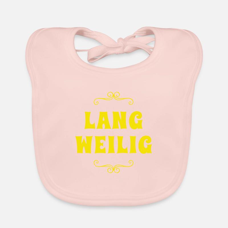 Langeweile Baby Bio-Lätzchen