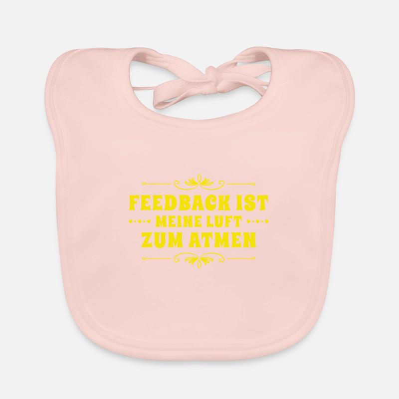 Feedback ist wunderbar Baby Bio-Lätzchen