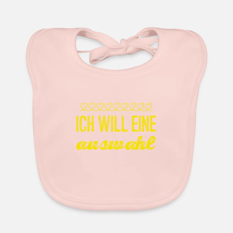 ich will wählen Baby Bio-Lätzchen