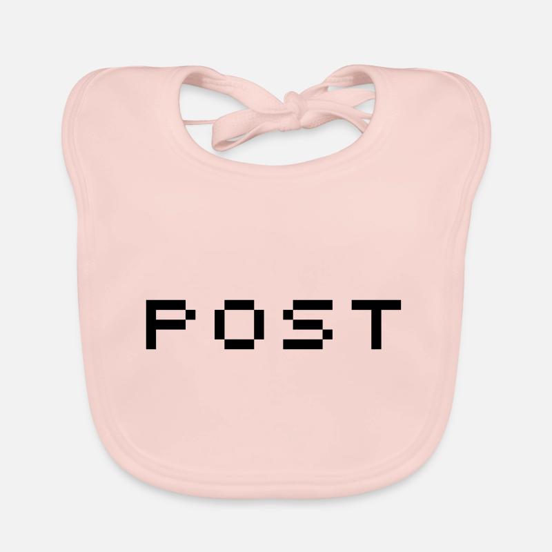 post - Baby Bio-Lätzchen - Rose