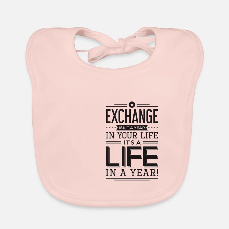 VIE D'ÉCHANGE Bavoir bio Bébé