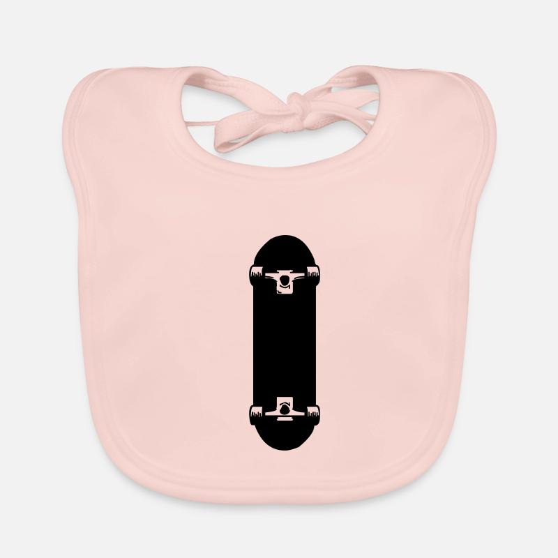 skateboard Organic Baby Bibs