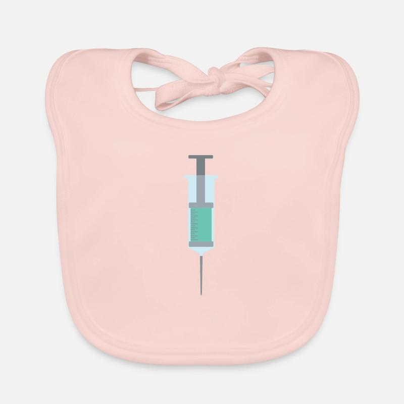 Seringue Bavoir bio Bébé