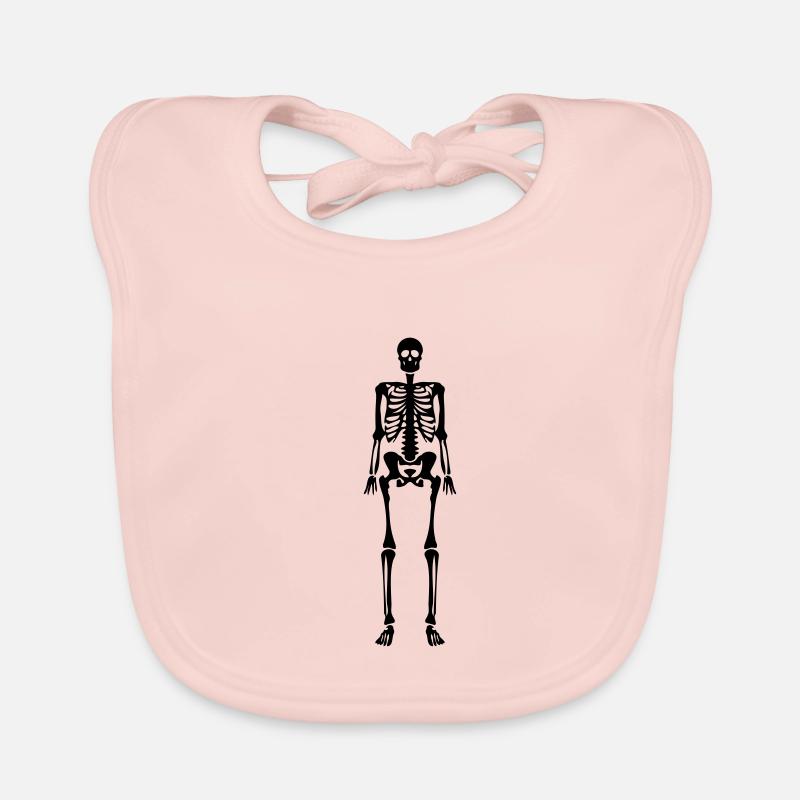 conception de crâne Bavoir bio Bébé