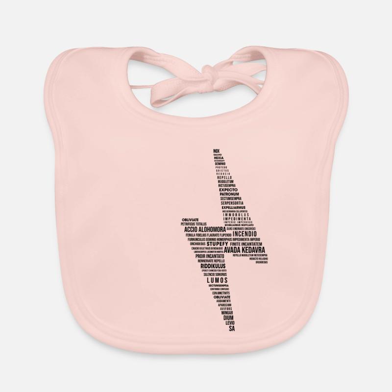 Avada Kedavra Wizardry Magical Wizard Baby Bio-Lätzchen