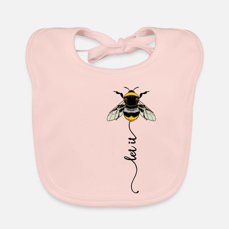 Bee bumblebee Organic Baby Bibs