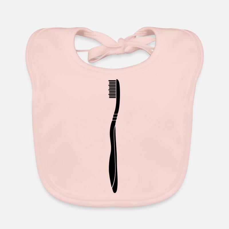 toothbrush dentist brushing clean teeth w Organic Baby Bibs