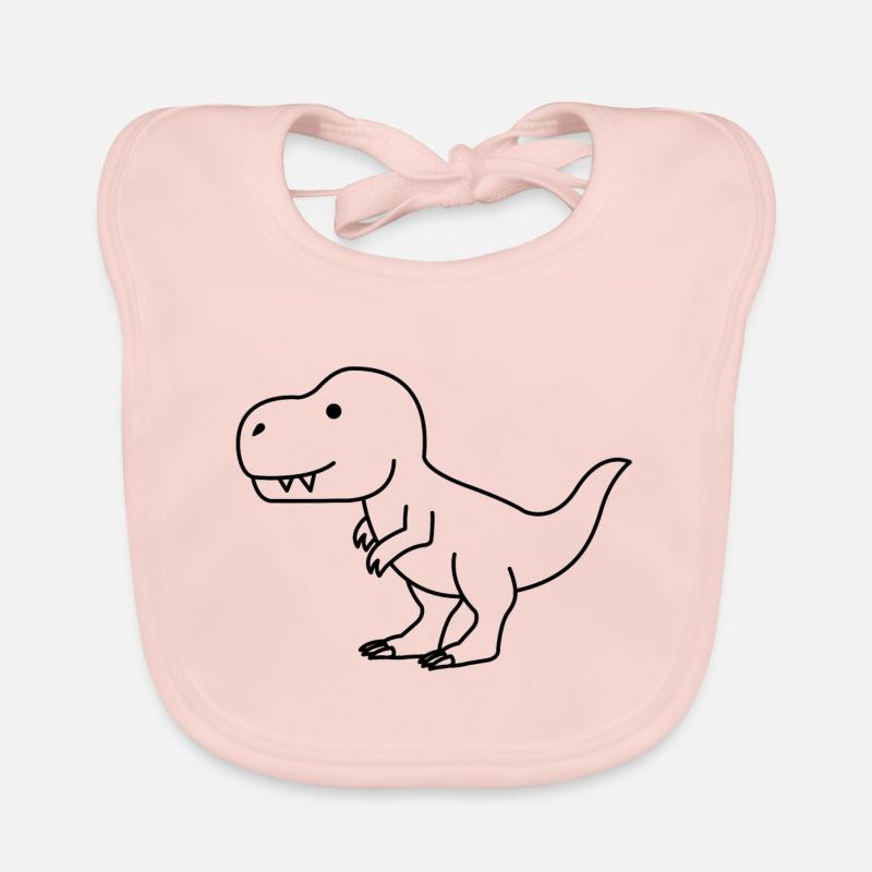 MIGNON T-REX Bavoir bio Bébé
