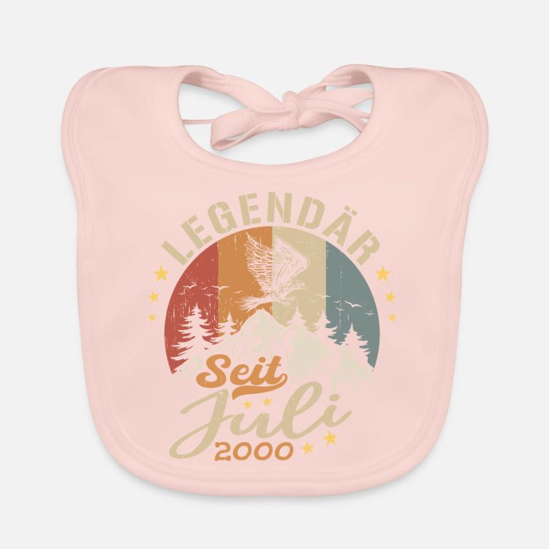 Juli 2000 Jahrestag Juli 2000 Juli Baby Bio-Lätzchen