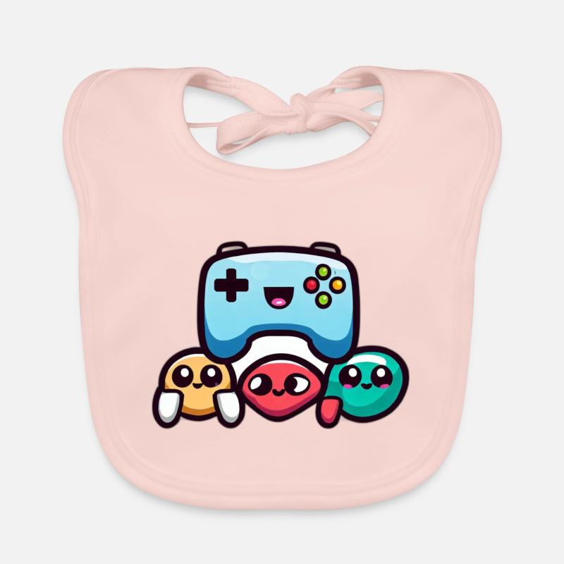 Game Controller Baby Bio-Lätzchen