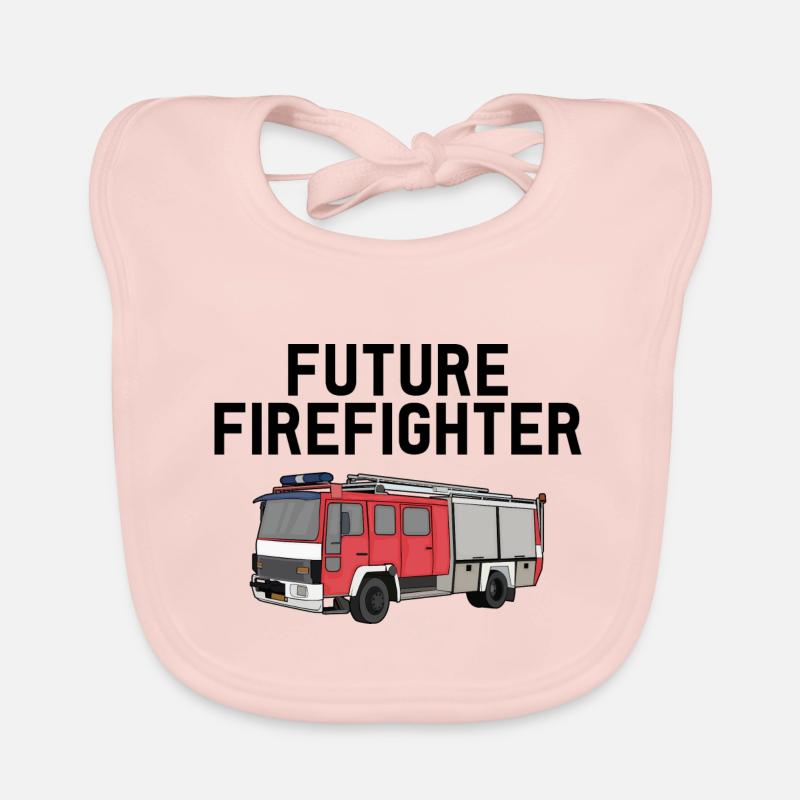 FUTURE FIREFIGHTER Baby Bio-Lätzchen