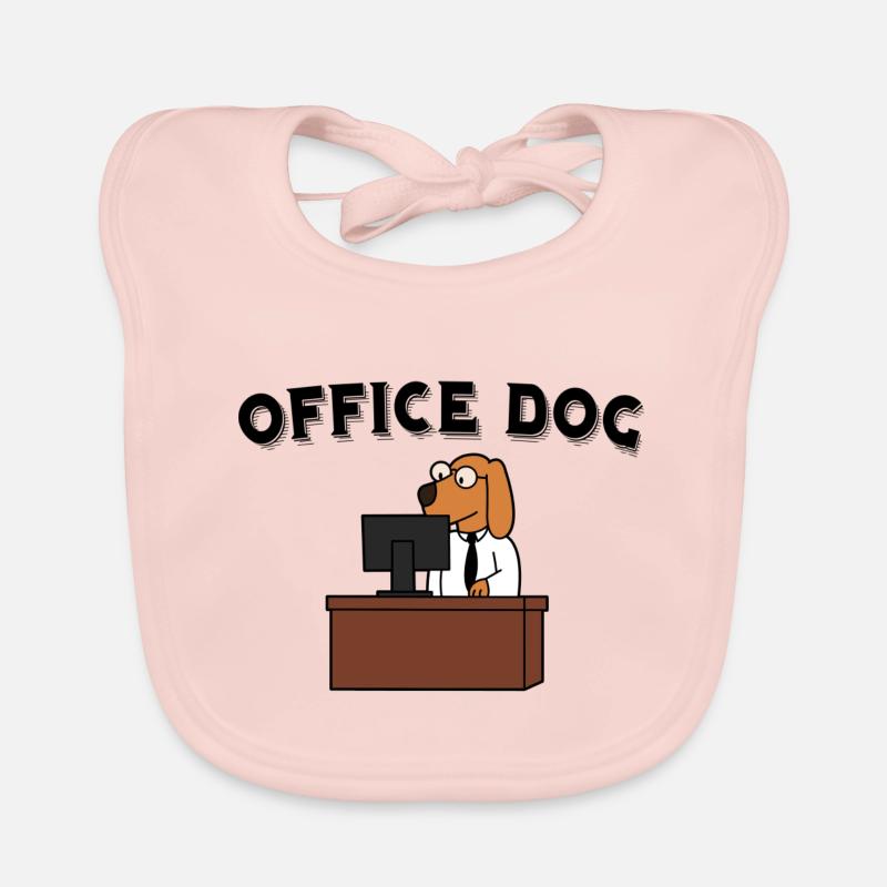 OFFICE DOG Organic Baby Bibs