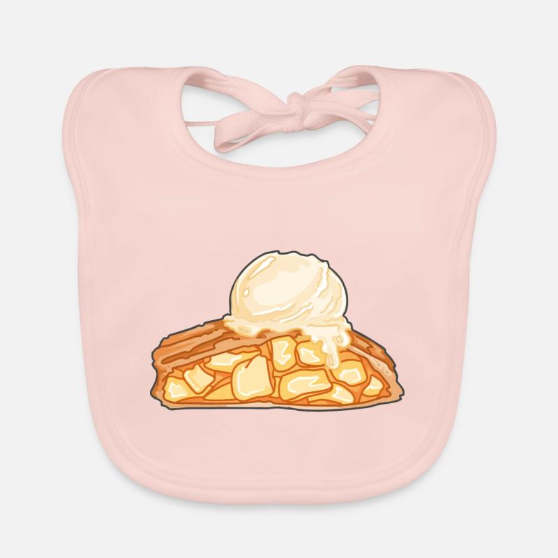 Apple strudel Organic Baby Bibs