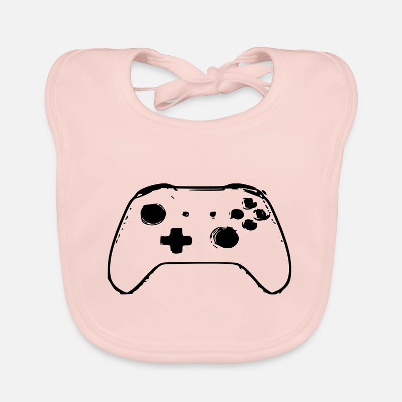 controller konsole game Baby Bio-Lätzchen