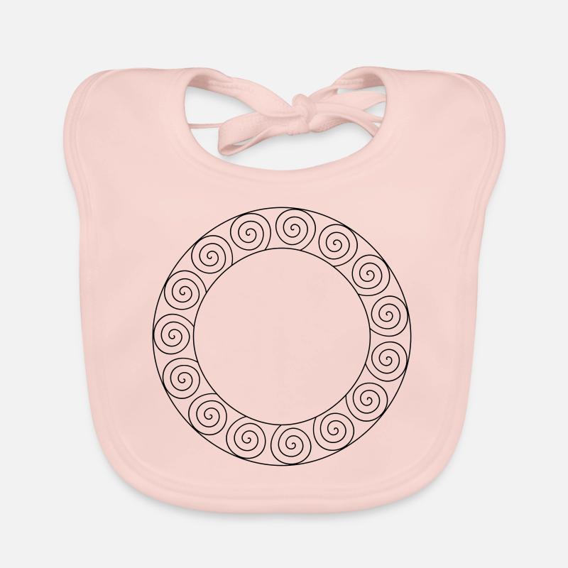 Frame Maya Celtic own design Organic Baby Bibs