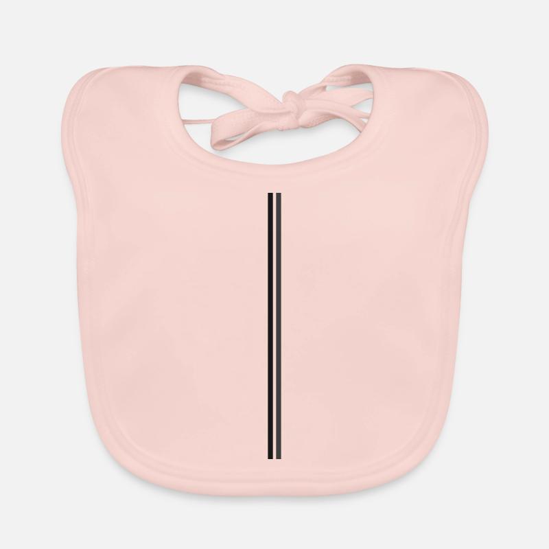 lignes Bavoir bio Bébé