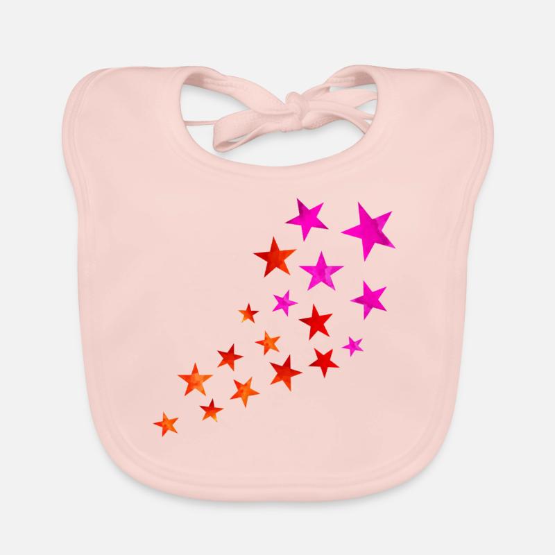 Sternschnuppe Baby Bio-Lätzchen