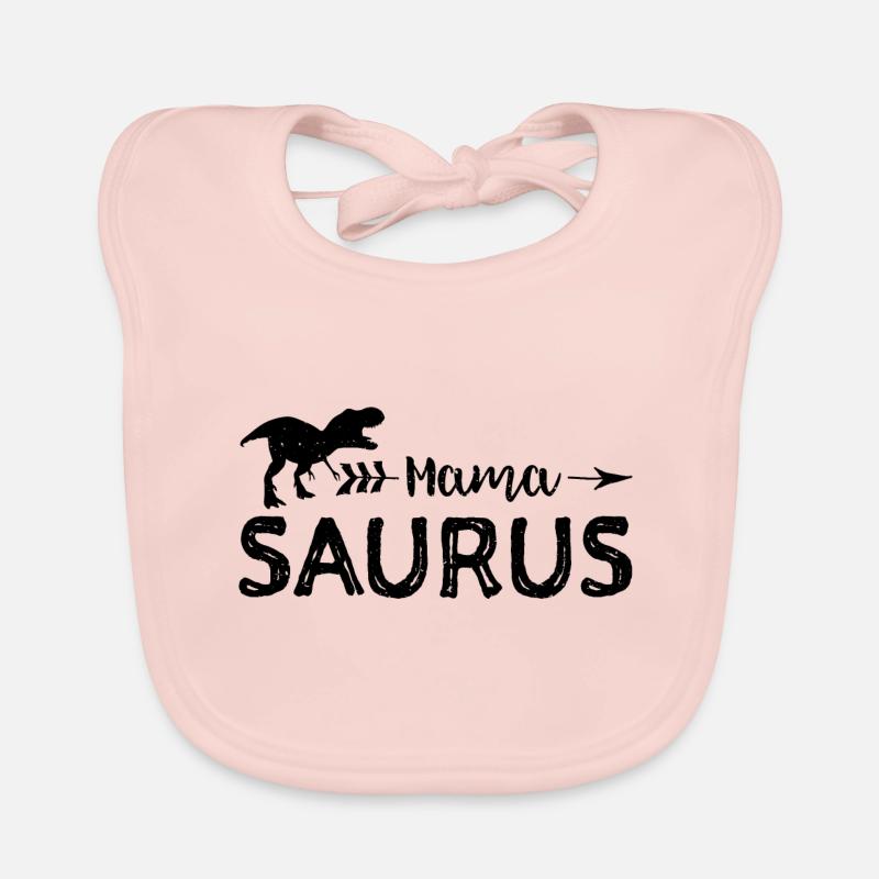 Mama Saurus - Mutter Baby Bio-Lätzchen