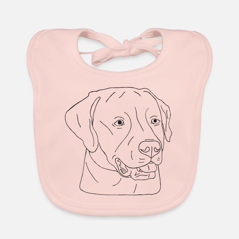 Labrador Baby Bio-Lätzchen