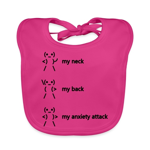 neck back anxiety attack - Organic Baby Bibs