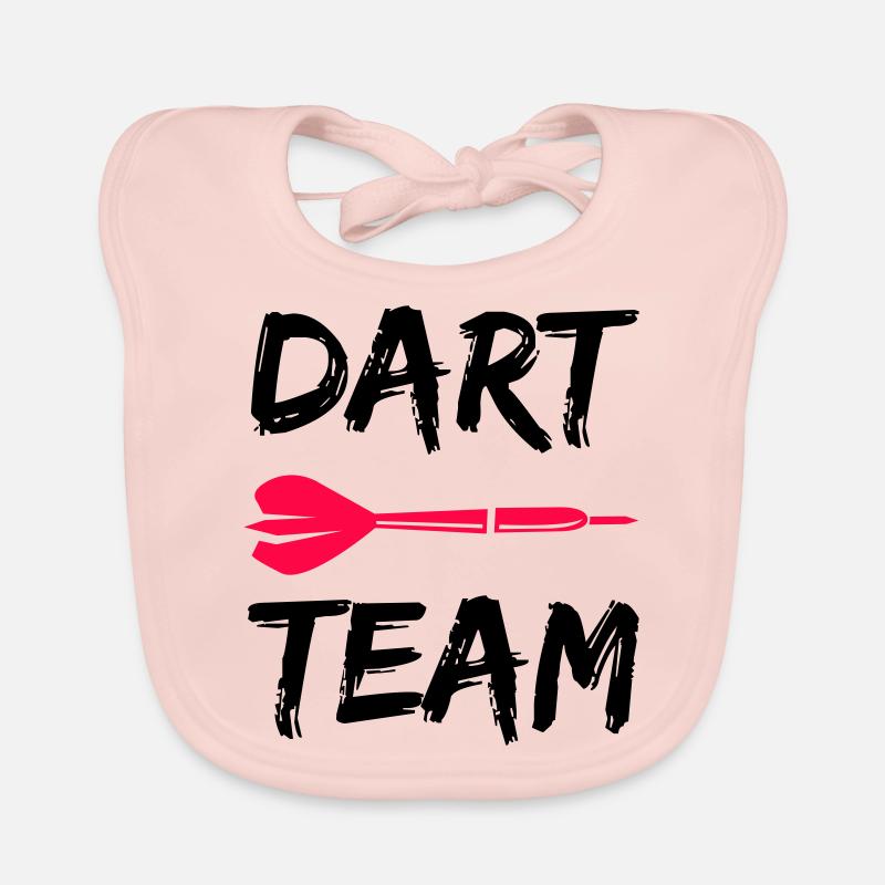 Darts Team Organic Baby Bibs