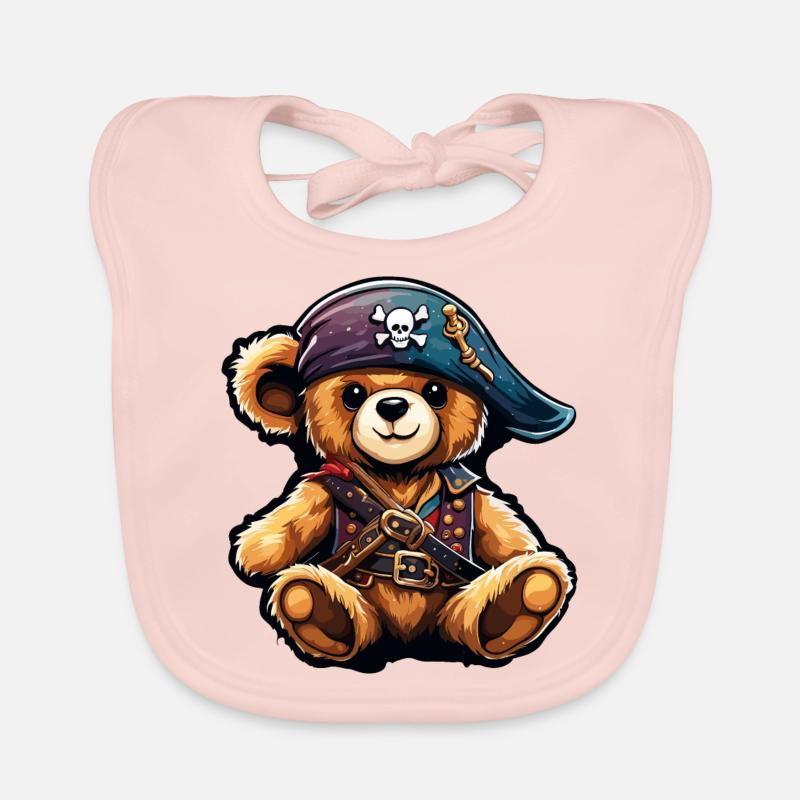 Teddy Bear / Cuddly Toy / Stuffed Animal / Gift Idea Organic Baby Bibs