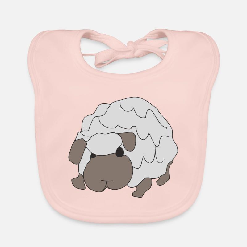 Drôle de mouton Bavoir bio Bébé