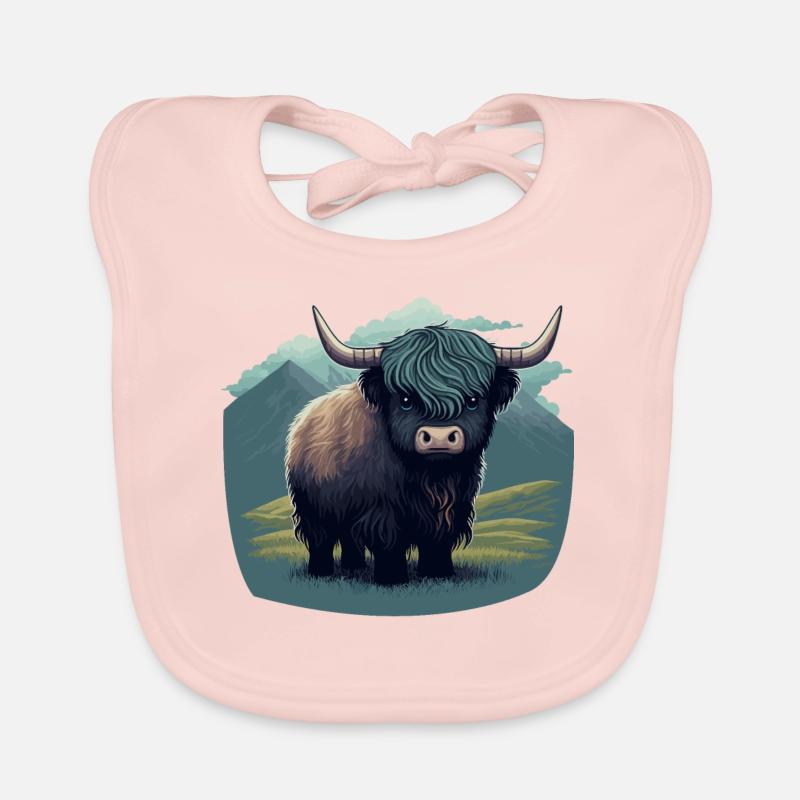 Petit Yak Bavoir bio Bébé