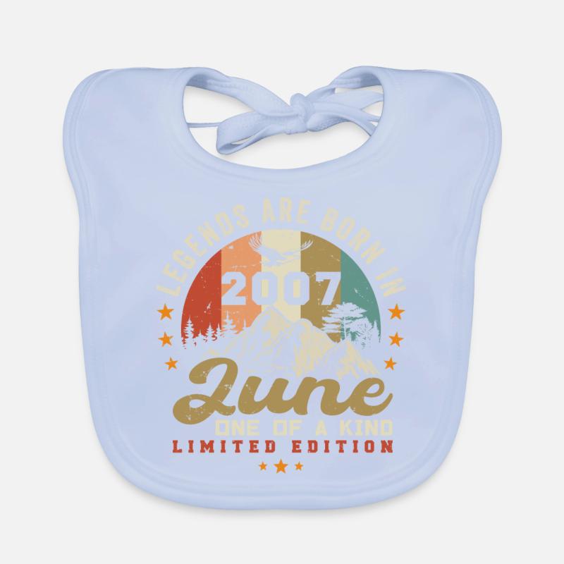 June 2007 Anniversary Juni 2007 Juni Organic Baby Bibs
