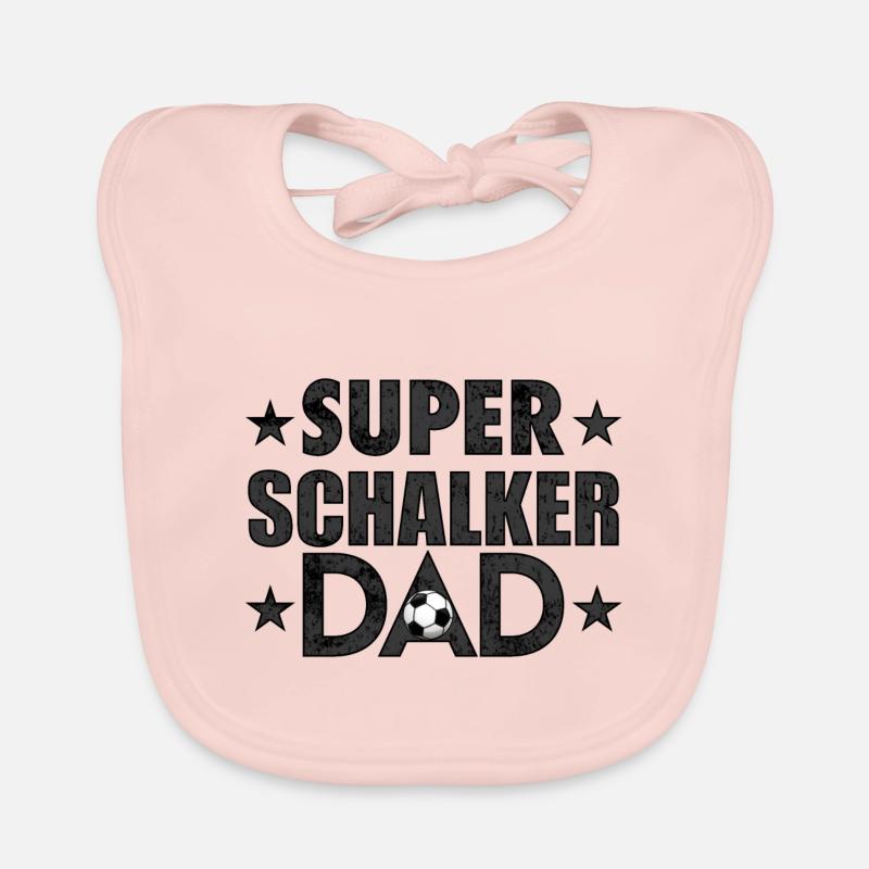 Super Schalker Dad Vatertags Geschenkidee Baby Bio-Lätzchen