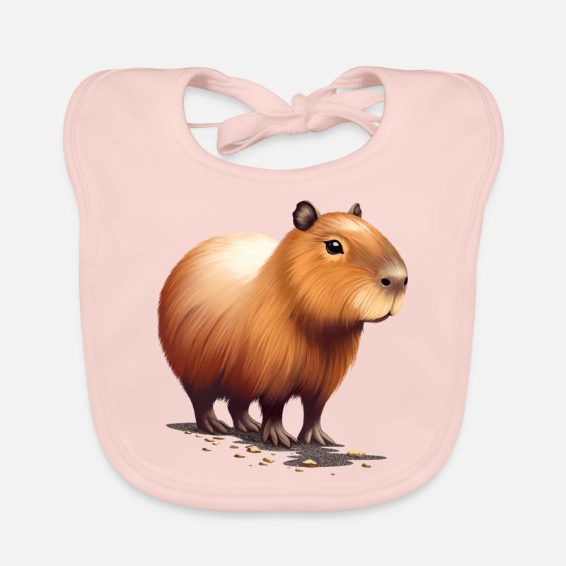 Capybara Bavoir bio Bébé