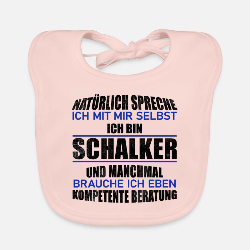 Schalker Beratung Geschenkidee - Baby Bio-Lätzchen - Rose