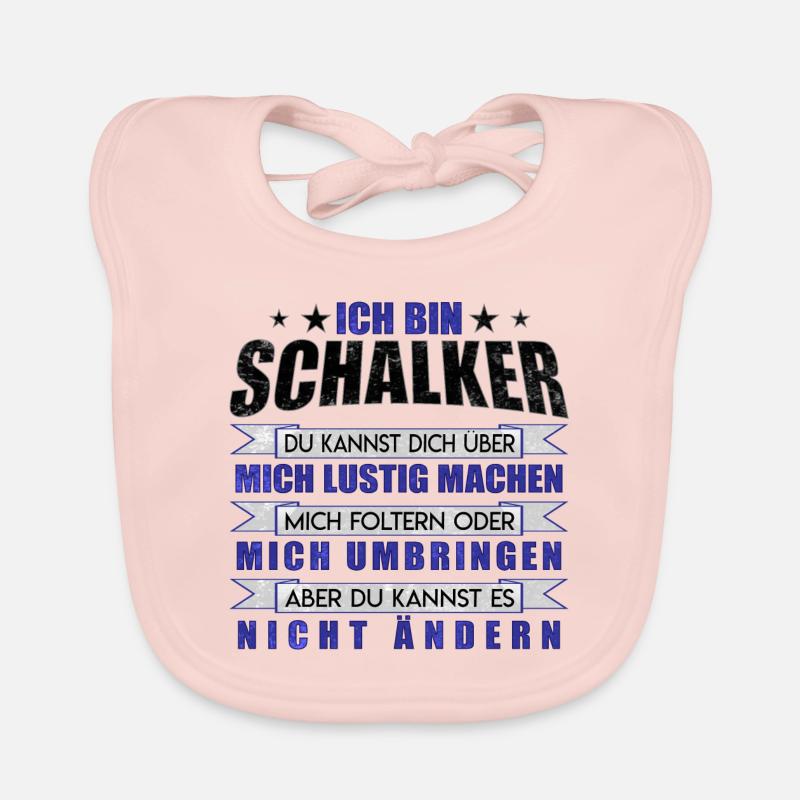 Ich bin Schalker | Fan Design Geschenkidee Baby Bio-Lätzchen