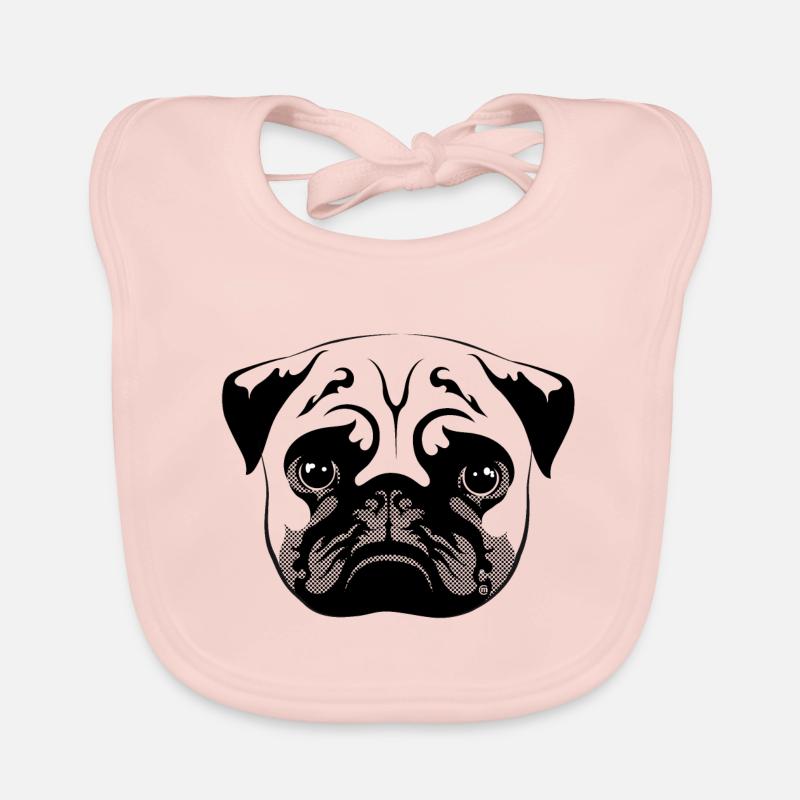 Mops Baby Bio-Lätzchen